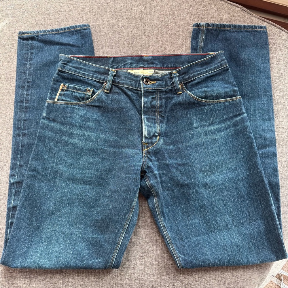 Raleigh Denim Jones Men’s Raw Selvedge Jeans Nihon Size 32 - Picture 6 of 11